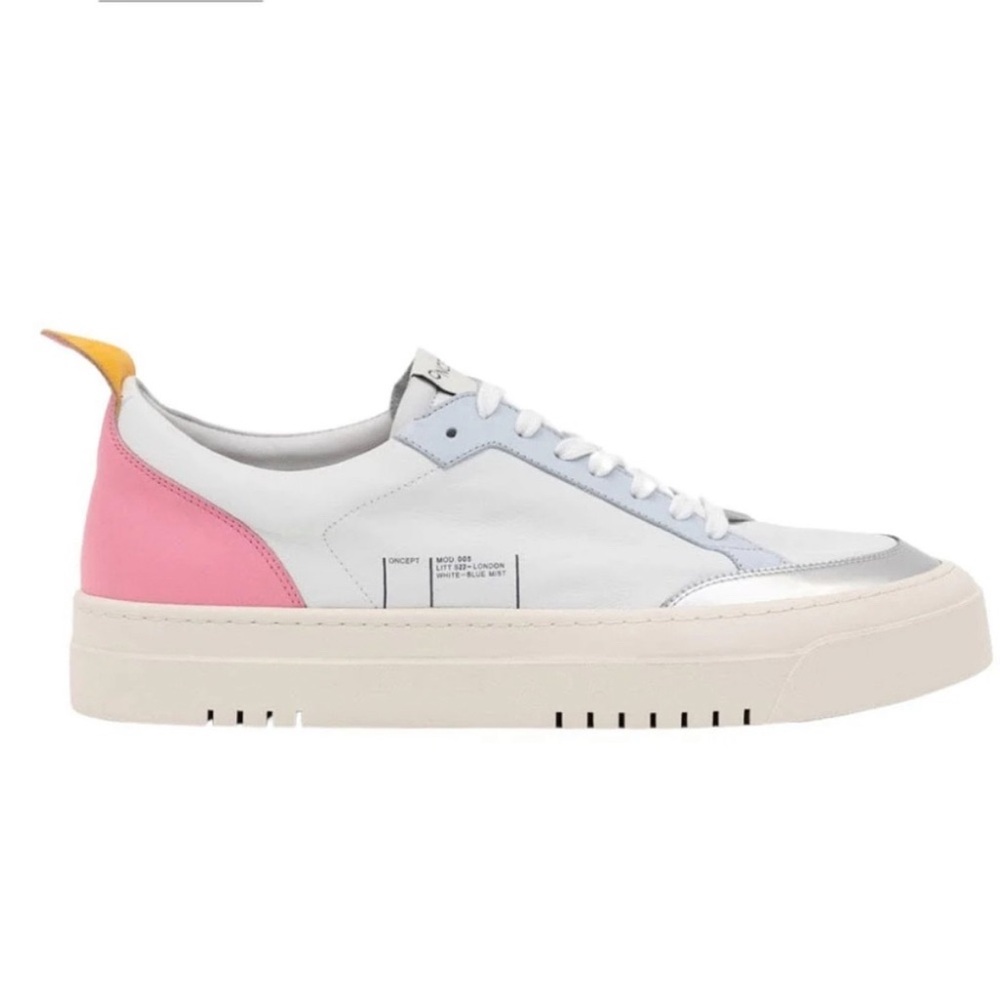 Oncept London White - Blue Mist Size 7 NIB